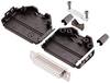 encitech 6355-8054-13 Zestaw listew żeńskich D-Sub DPPK25-BK-DMS-W-K, rzędy: 2, styki: 25, 180 °, 1 szt.