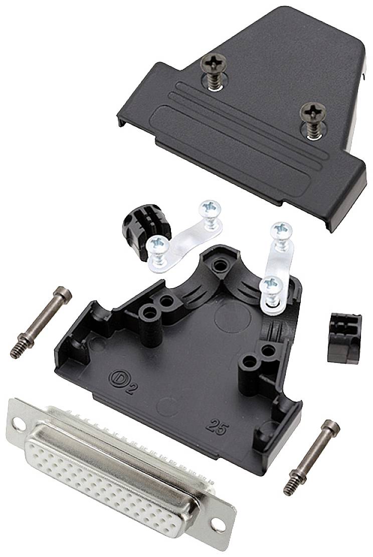 encitech TRI-P-25-HDS44-W-K 6355-8068-13 Комплект роз'ємів D-Sub 