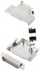 encitech 6355-8003-03 Zestaw listew męskich D-Sub D45ZK25-DBP-W-K, rzędy: 2, styki: 25, 45 °, 1 szt.