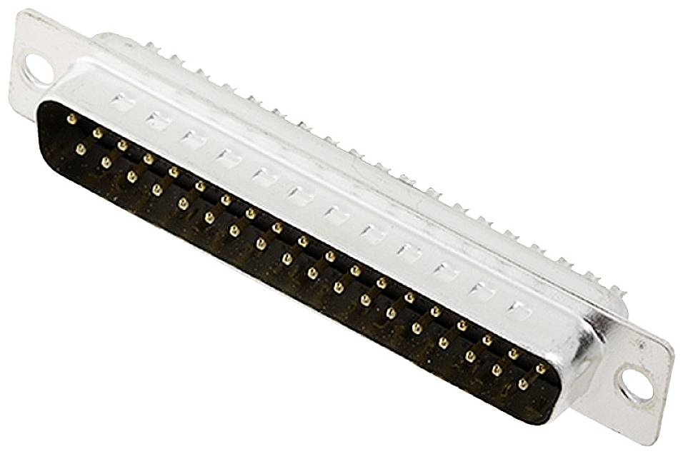 encitech DM37-SP 2101-0200-04 Роз'єм D-Sub чоловічий 180° Кількість контактів: 37 Паяльна чашка 1 шт. Палета