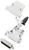 encitech 6355-0086-03 Zestaw listew męskich D-Sub DTSL25-SJSRG-T-DBP-K, rzędy: 2, styki: 25, 180 °, 1 szt.