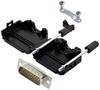 encitech 6355-8011-02 Zestaw listew męskich D-Sub DPPK15-BK-HDP26-W-K, rzędy: 3, styki: 26, 180 °, 1 szt.