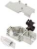 encitech 6355-8065-31 Zestaw listew żeńskich D-Sub DCMR09-FK-DMS-W-K, rzędy: 2, styki: 9, 90 °, 1 szt.