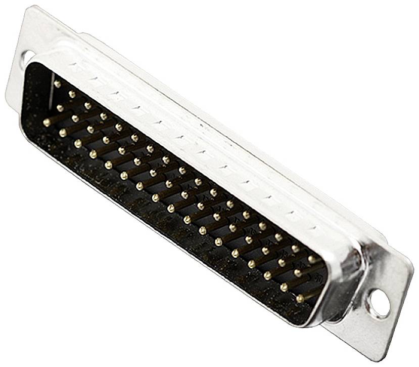 encitech DB50-SP 2101-0180-05 Роз'єм D-Sub чоловічий, 180° Кількість контактів: 50 Паяльна чашка 1 шт. Палета