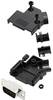 TRU COMPONENTS 7708560 Zestaw listew męskich D-Sub TCD45PKP09HDP15K, rzędy: 3, styki: 15, 45 °, 1 szt.