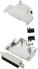 TRU COMPONENTS 7708628 Zestaw listew męskich D-Sub TCD45ZK25DMPK, rzędy: 2, styki: 25, 45 °, 1 szt.