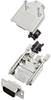 TRU COMPONENTS 7708672-SR Zestaw listew męskich D-Sub TCDTPKM09HDP15K, rzędy: 3, styki: 15, 180 °, 1 szt.