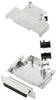 TRU COMPONENTS 7708852 Zestaw listew żeńskich D-Sub TCD45ZK25DMSK, rzędy: 2, styki: 25, 45 °, 1 szt.