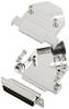 TRU COMPONENTS 7708900 Zestaw listew męskich D-Sub TCD45NT25MDBPK, rzędy: 2, styki: 25, 45 °, 1 szt.