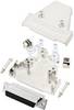 TRU COMPONENTS 7708932 Zestaw listew żeńskich D-Sub TCTRIM25HDS44K, rzędy: 3, styki: 44, 180 °, 1 szt.