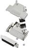 TRU COMPONENTS TCD45PKM25HDS44K 7708980 Zestaw listew żeńskich D-Sub 45 ° Ilość styków: 44 kielich lutowniczy 1 szt.
