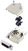 TRU COMPONENTS 7709028-SR Zestaw listew żeńskich D-Sub TCDTPKM15HDS26K, rzędy: 3, styki: 26, 180 °, 1 szt.