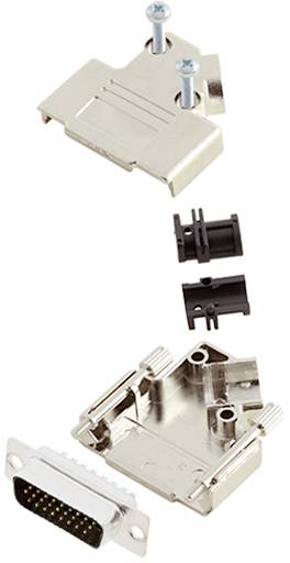 TRU COMPONENTS 7709352 Zestaw listew męskich D-Sub TCD45PKM15HDP26K, rzędy: 3, styki: 26, 45 °, 1 szt.