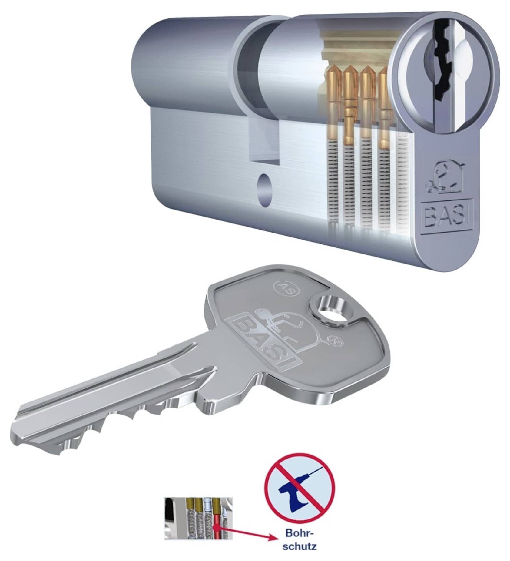 Wkładka podwójna Basi 5001-1515-0034, 1 szt.-2