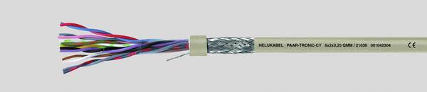 HELU 17001-1000 Kabel do transmisji danych LiYCY 2 x 2 x 0.5 mm² szary 1000 m
