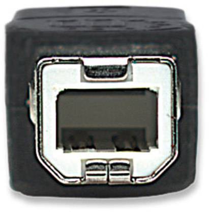 USB-кабель Manhattan USB 2.0 чоловічий роз'єм USB-A, чоловічий роз'єм USB-B 5.00 м Чорний 337779