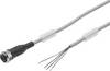 FESTO 3947401 Kabel połączeniowy czujnika/aktuatora M12 x 1 0.50 m Ilość pinów: 12 1 szt.