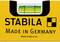 Poziomica z żółtą obudową, z napisem 'STABILA Made in Germany'.