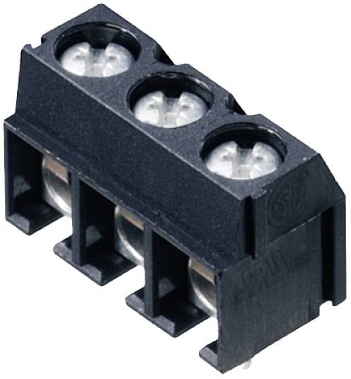 Weidmüller 1525280000 Zaciski śrubowe 2.5 mm² Ilość styków 6 czarny 100 szt.