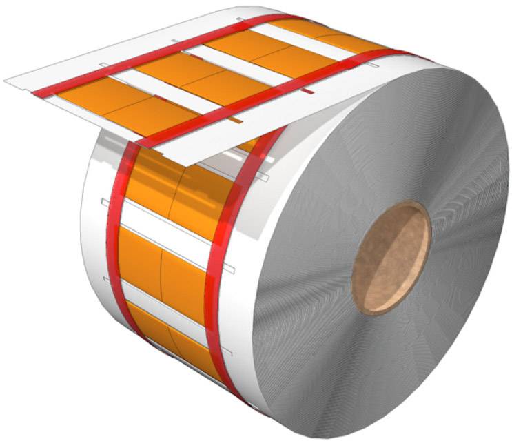 System znakowania kabli Weidmüller HS-FR 6.4-12.7/25 MM Y 2621670000, 24.9 x 19.9 mm, 1000 szt.