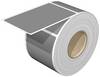 Tabliczka znamionowa Weidmüller CC 85/54 MM GR VPE100 2496760000, montaż: przyklejanie, 85 x 54 mm, 100 szt.