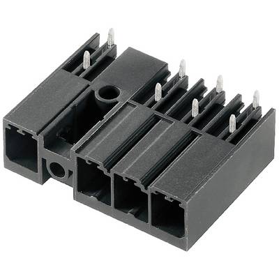 Sześciostykowa, czarna wtyczka plastikowa z metalowymi pinami, często stosowana do połączeń elektrycznych w komputerach i sprzęcie elektronicznym.