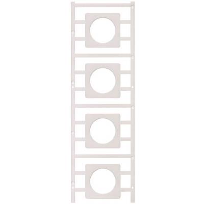 Metalowa kratka z czterema okrągłymi otworami w układzie pionowym.