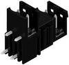 Weidmüller 1191540000 Obudowa złącza pin męskiego na PCB SLD 5.08V/04/90 3.2 SN BK BX, piny: 4, 50 szt.