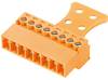 Weidmüller 1237080000 Złącze męskie PCB Łączna ilość styków 10 Ilość rzędów 1 50 szt.