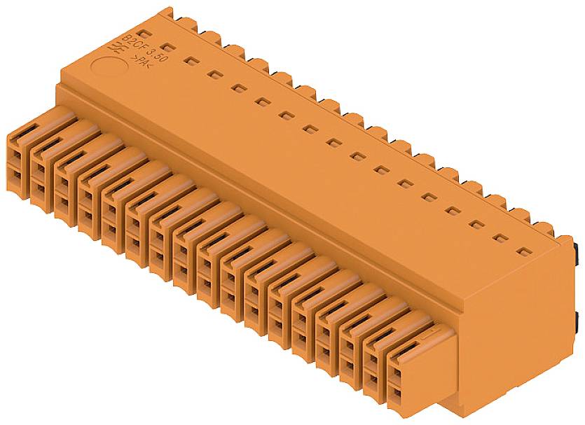 Weidmüller 1277440000 Obudowa złącza pin żeńskiego na kabel B2CF 3.50/34/180 SN OR BX, piny: 34, 30 szt.