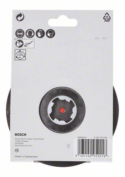 Опорна пластина X-LOCK, застібка-липучка 125 мм Bosch Accessories 2608601722