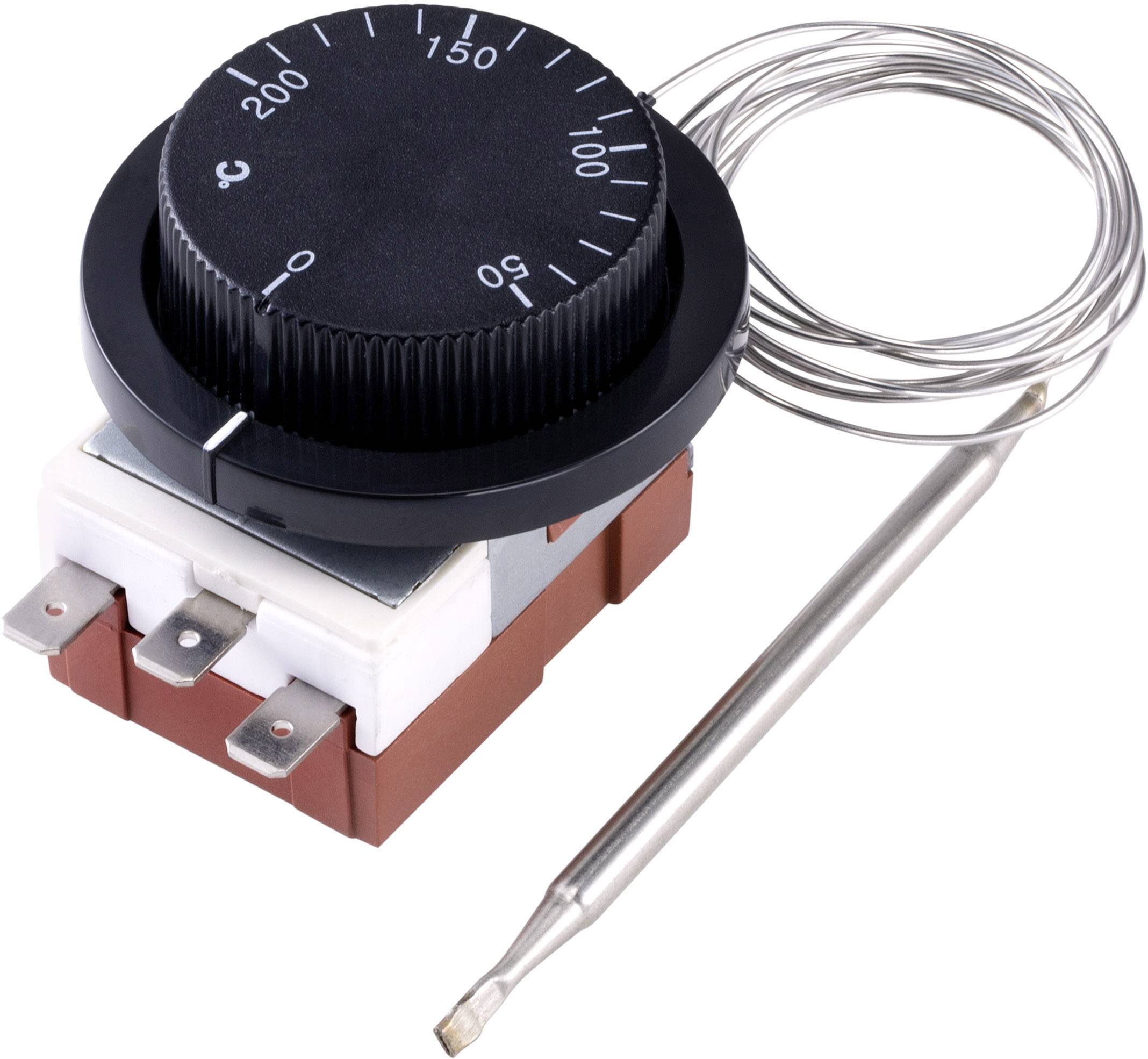 Вбудований термостат Sygonix SY-5044434, діапазон регулювання температури: від 50 до 200 °C