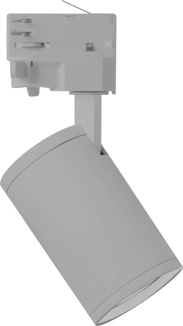 Lampa do systemu szynowego, wysokonapięciowego Megaman MM78850 GU10 8 W LED  srebrny<b> </b>