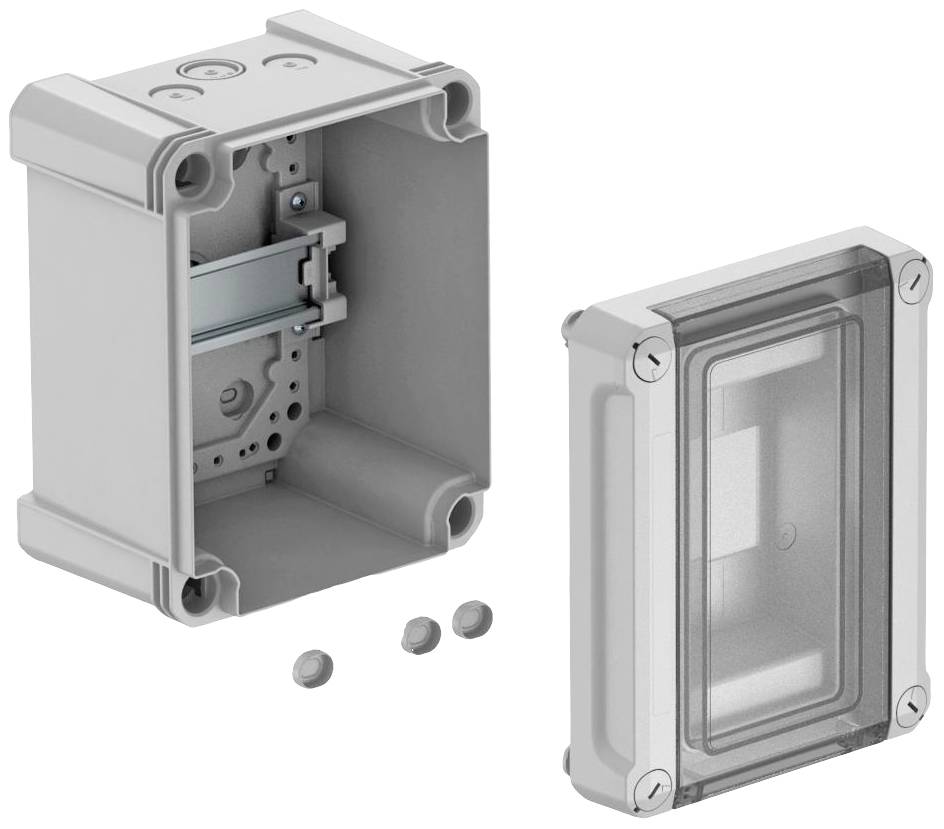 Малий розподільний щит OBO Bettermann SDB 03L PS 2008820, 190 мм x 125 мм x 150 мм, 1 шт.