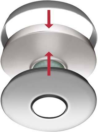 Panel zakrywający ESYLUX EM10425455 srebrny