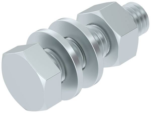 Śruba z łbem sześciokątnym OBO Bettermann 3158640 8 mm 30 mm 50 szt.