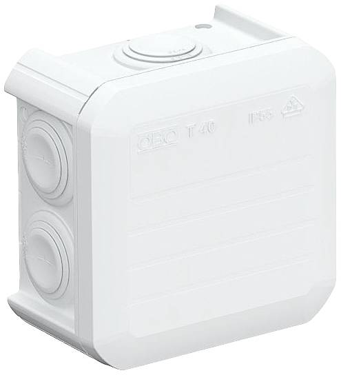 Монтажна коробка OBO Bettermann T 40 RW 2007517, 90 мм x 90 мм x 52 мм, 1 шт.