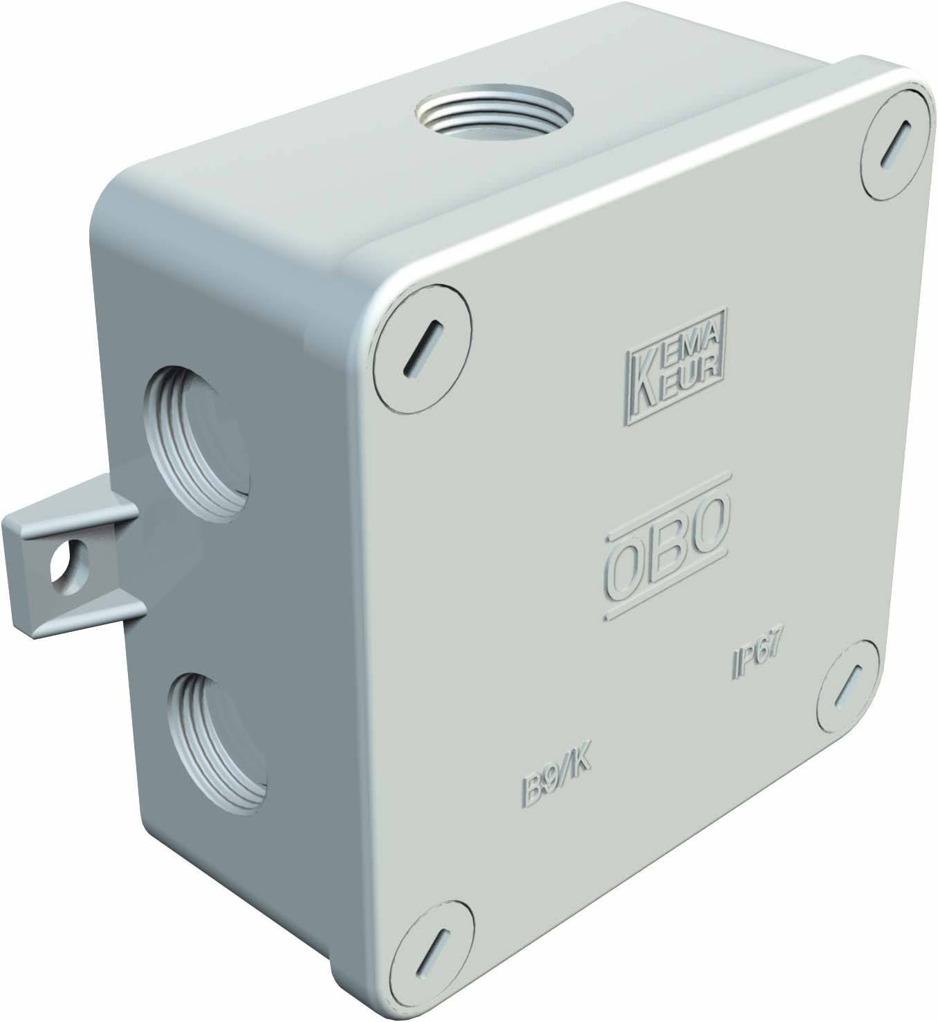 Монтажна коробка OBO Bettermann B 9 K 2001934, 84 мм x 84 мм x 34 мм, 1 шт.