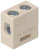 OBO Bettermann 7205704 Zacisk ceramiczny TK 10, PIN: 1, 250 V, 57 A, 5 szt.
