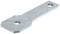 Podłużny, płaski pasek metalowy z dwoma otworami, po jednym na każdym końcu. Używany do stabilnego mocowania w konstrukcjach.
