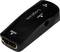 Czarny adapter VGA do HDMI firmy LogiLink, oznaczony napisami 'VGA', 'HDMI' i 'Audio'. Służy do konwersji sygnałów wideo VGA na HDMI.