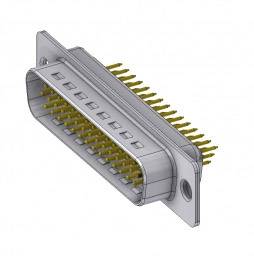 Deltron Connectors HD-D44 PY/2 D-Sub male роз'єм 180 ° Кількість контактів: 44 припаяні, контакти 1 шт.