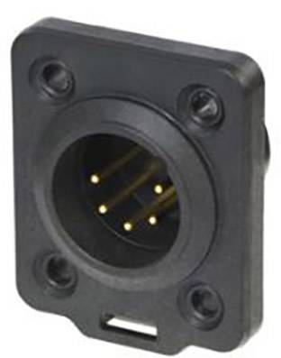 Роз'єм Neutrik NC5MDX-TOP XLR чоловічий, чоловічий, для вбудованого підключення Кількість контактів: 5 1 шт.