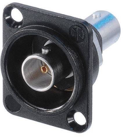 Прохідний BNC-роз'єм Neutrik NBB75DFIB-P, роз'єм BNC 