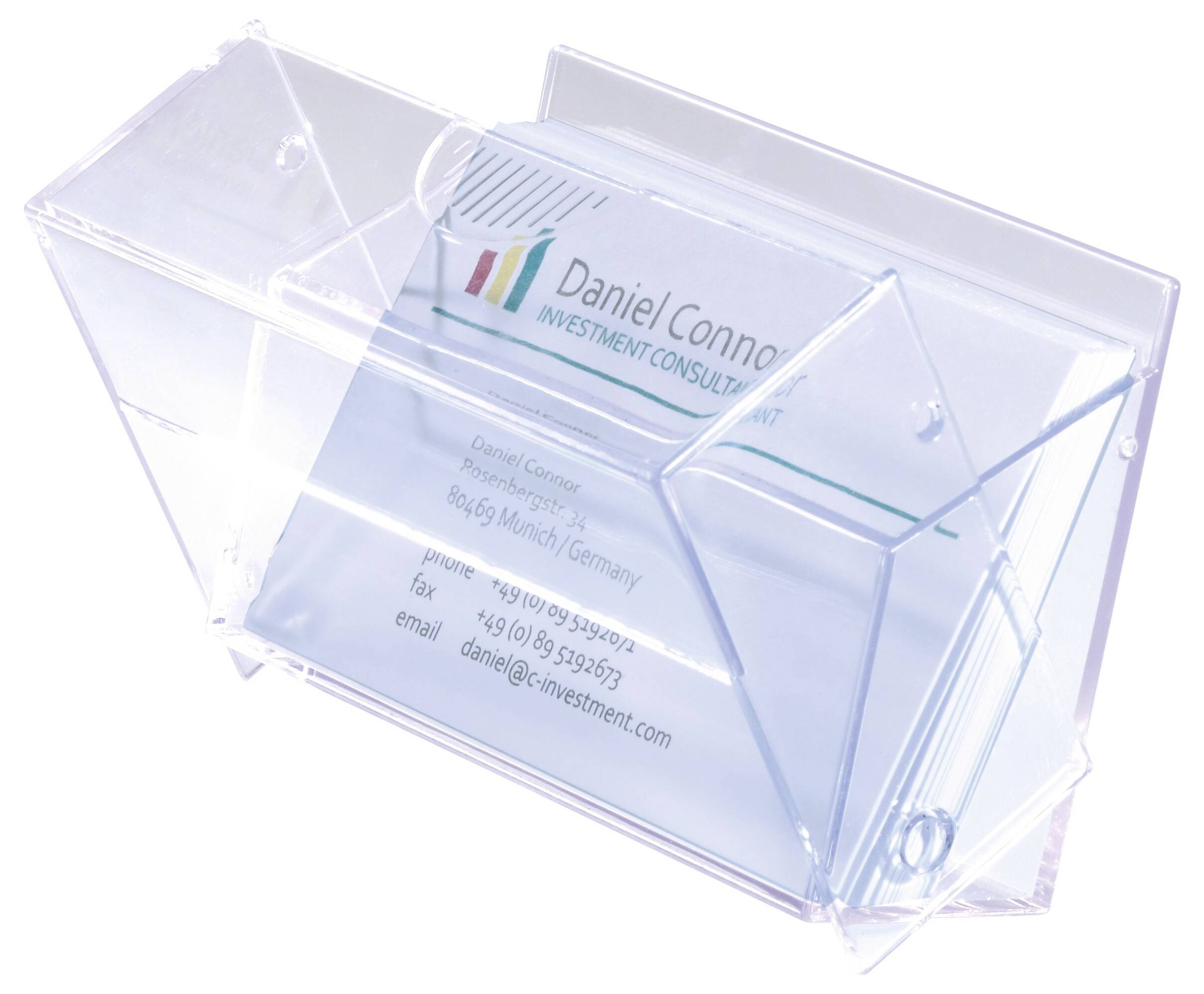 Sigel Boîte à cartes de visite VA110 Nombre de compartiments:1 100 cartes transparent 1 pc(s) — Photo 4 sur 4