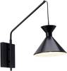 Kinkiet Brilliant Mika 94272/06 40 W czarny (matowy)