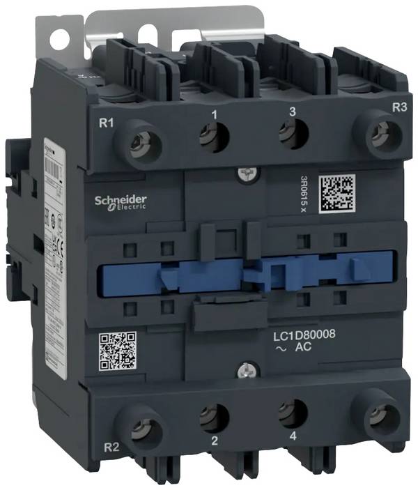 Stycznik Schneider Electric LC1D80008P7 LC1D80008P7, 4 styki, 1 szt.