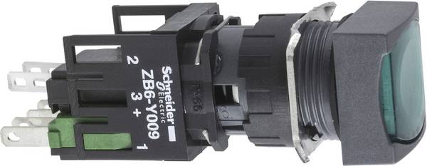Schneider Electric XB6CW3B1B Przycisk podświetlany XB6CW3B1B, 16 mm, 250 V, 3 A, 1 szt.
