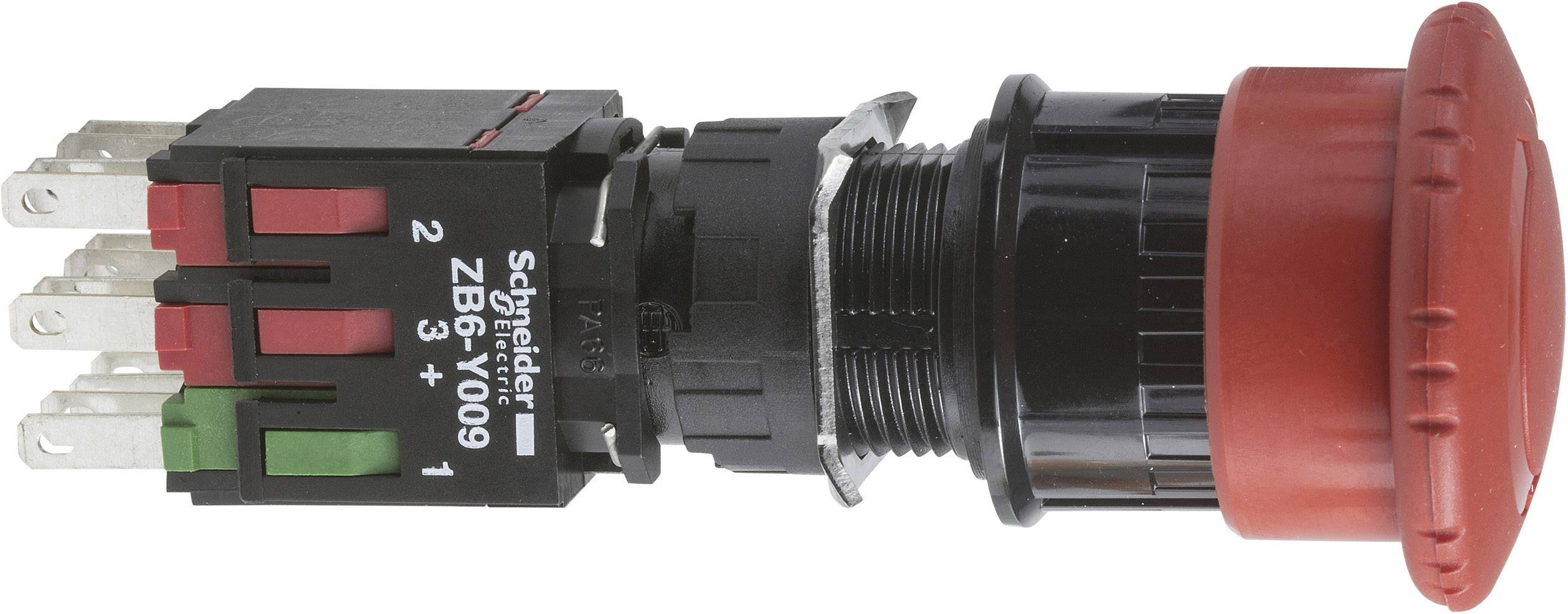 Аварійний вимикач Schneider Electric XB6AS8349B, 1 шт.