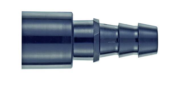 Adapter wężowy z tworzywa sztucznego z przewężeniami do podłączenia węży o różnych średnicach.